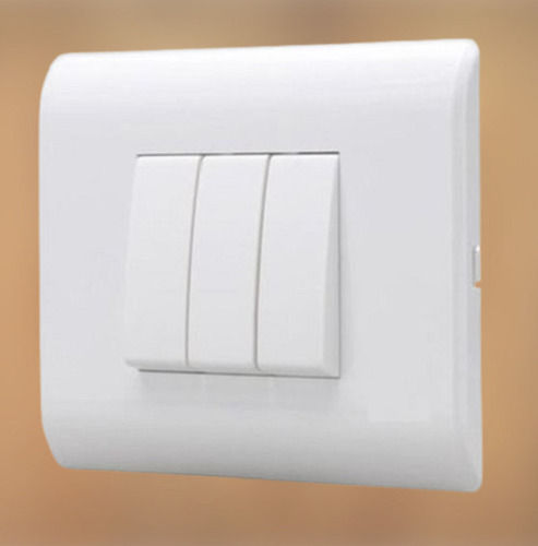 Abs Plastic 6 Ampere 3 Way White Electrical Switch For Home Appliances Max. Current: 240 Volt (V)