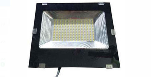 Black Warm White Rectangle Shape Aluminum Flood Light For Industrial Use, 200 Watt 