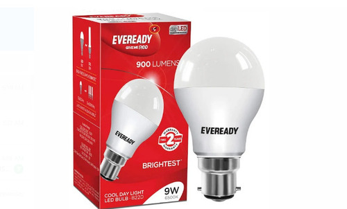 Light Chain Kit - Plastic Dome Shape, 24x 9 Watt Cool White B22 LED Bulbs | Low Energy Consumption, Easy Installation, Indoor/Outdoor Use