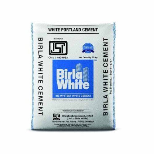 Water Resistant Indoor And Outdoor Setting Easy To Apply Birla White Cement Initial Setting Time: 140 Minutes