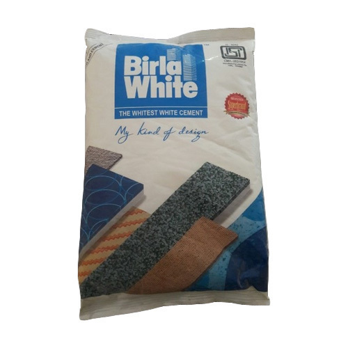 White 53 Grade Water Resistant Easy To Apply Environmental Friendly White Birla Cement Initial Setting Time: 140 Seconds