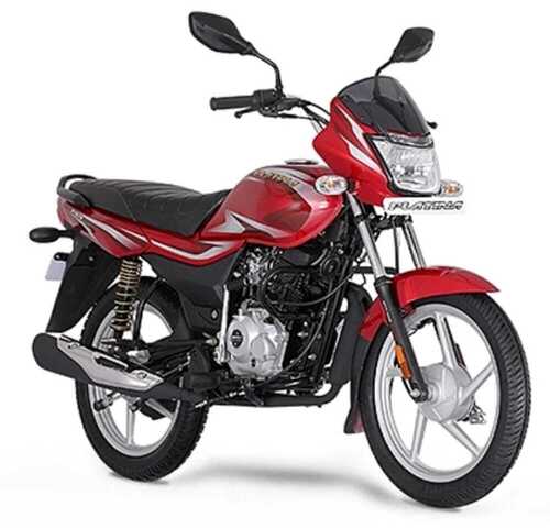 platina bike red colour