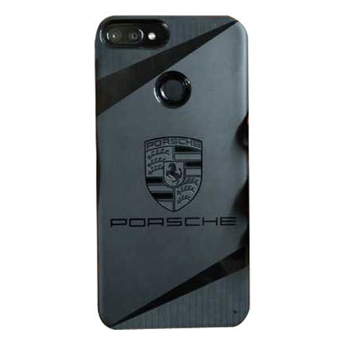 Flexible Lightweight Stylish Plastic Checked Print Mobile Back Cover - Plastic Material Fits Most Mobile Phones Black & Grey Color | Easy Access Front Flap Scratch & Dust Protection