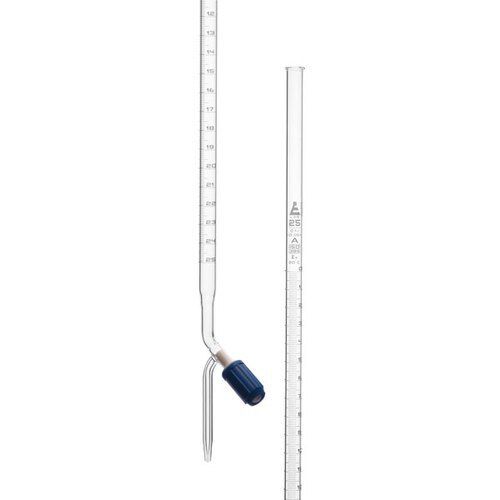 Borosilicate Glass Heavy Wall Super Quality And Everlasting Featured Glass Burette Application: Labaratory