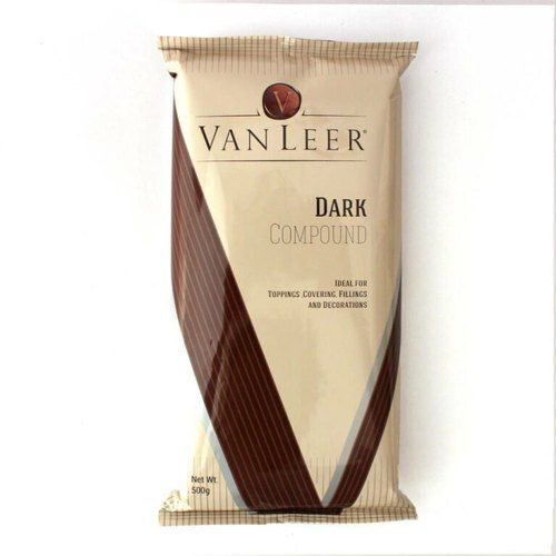 Hygienically Packed Sweet And Delicious Taste Solid Form Dark Compound Chocolate