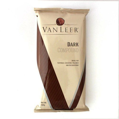 Hygienically Packed Sweet And Delicious Taste Solid Form Dark Compound Chocolate Pack Size: Packets