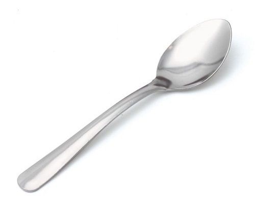 Silver Lightweight Durable Scratch Resistant Stainless Steel Spoons For Kitchen