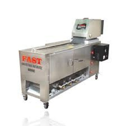 Sliver Non Stick Base Lightweight Shock Proof Stainless Steel Fully Automatic Chapati Making Machine