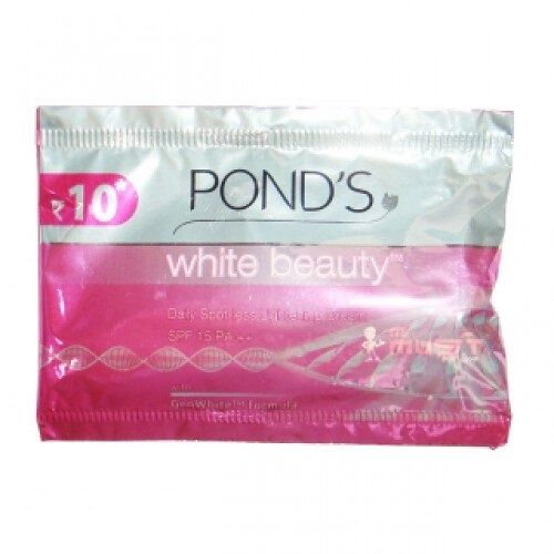 Pack Of 10 Gram Pro-Vitamin B3 And Spf 15 Ponds White Beauty Face Cream 