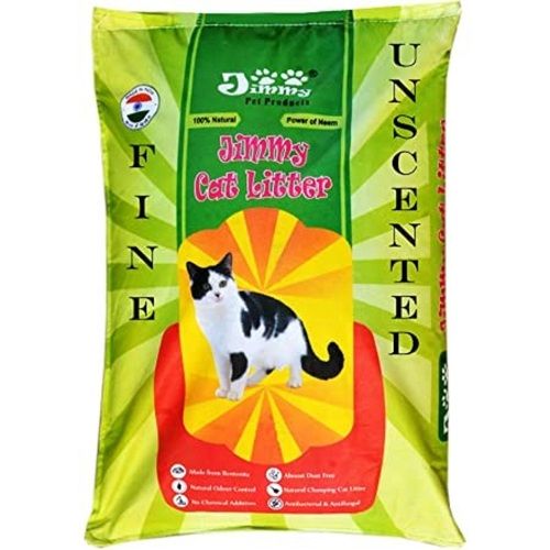 Pack Of 1 Best Quality Food Brown Colour Unscented Jimmy Cat Litter Food Size: Big