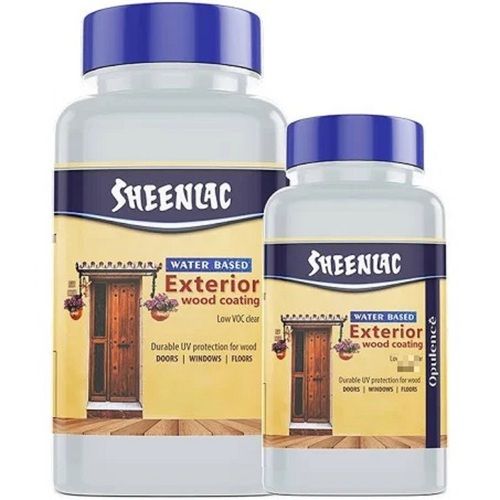 Pack Of 2 Smooth Texture High Glossy 100% Pure Liquid Form Exterior Wood Coating Sheenlac Application: Used In Home