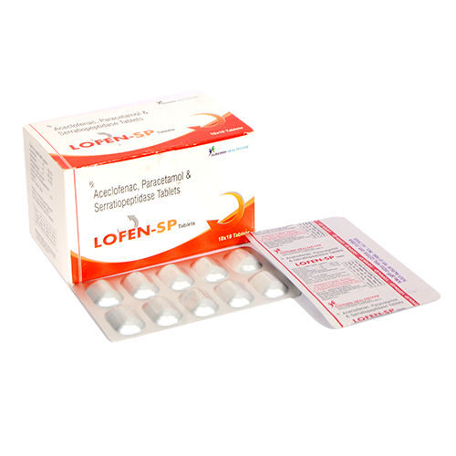 Medicine Grade Pharmaceutical Allopathic Lofen Sp ablets, Prescribed by A Doctor