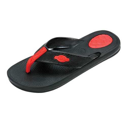 Eva Red And Black Color Comfortable Light Weight Skin Friendly Men Slippers