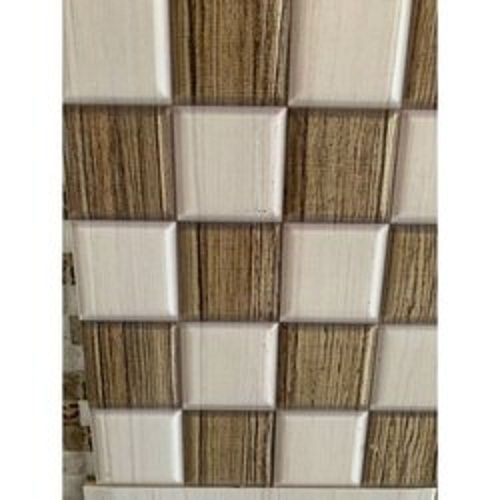 Scratch Resistance White And Brown Color Tiles For Domestic Use And Commercial Use