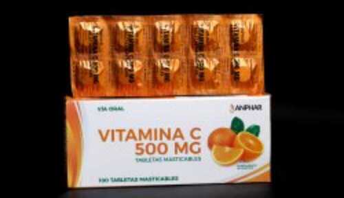 Vitamin C Chewable Tablets - 1 Tablets | Suitable For All Adults, Immune Support, Refreshing Flavor