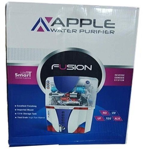 Plastic  Ro+Uv+Tds 10 Liter Storage Apple Alkaline Ultra Fusion Ro Water Purifier