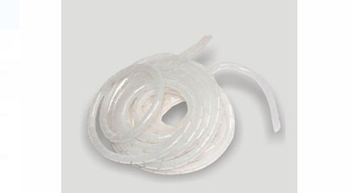 White Round Shape 10 Meter Length 10Mm Size 2Mm Thickness Ldpe Spiral Pipe  Diameter: 2 Inch (In)