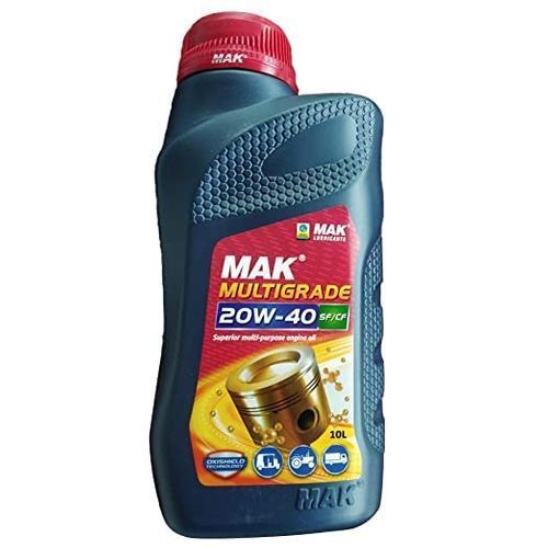 20 W 40 Multi-Purpose Engine Oil Pack Type: Bottle Packing