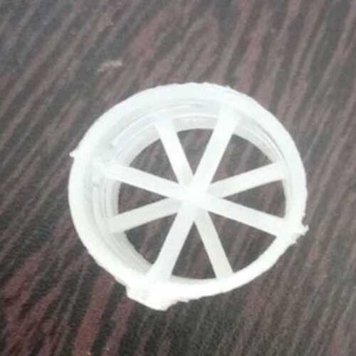 50mm Pp Pall Ring For Tower Packing, Round Shape And White Color