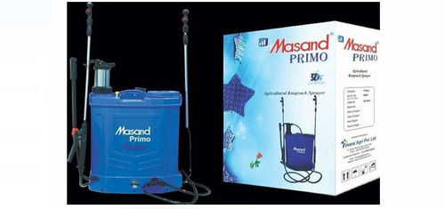 Blue Plastic Material 20 Liter Capacity Manual Agricultural Manual Sprayers