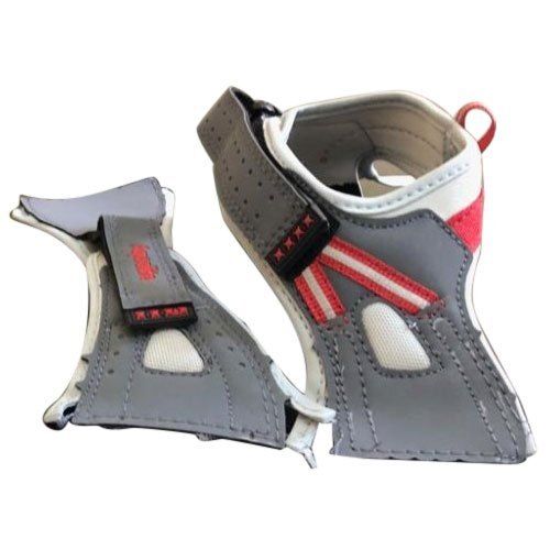 Shoes Accessories Comfortable And Washable Grey Sandal Upper With Stick Straps