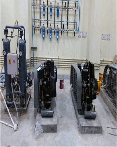 Oil-Less Hospital And Medical Purpose, Single Phase Semi Automatic Air Compressor 