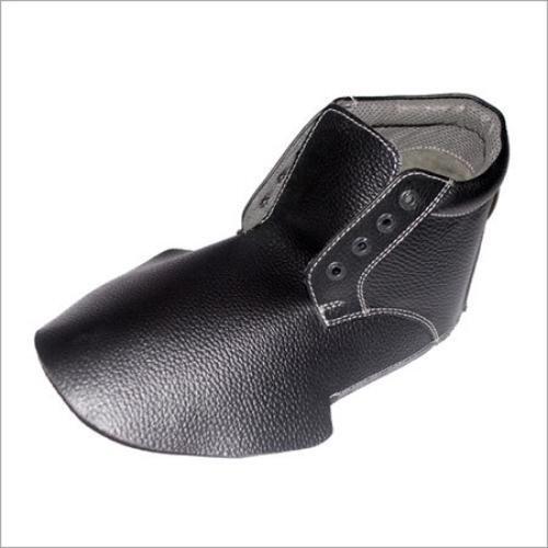 Men Black Color Leather Shoe Upper 40 Gm Weight