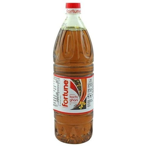 1 लीटर 12 महीने का पैक शेल्फ लाइफ 100% शुद्ध प्रीमियम कच्ची घानी फॉर्च्यून शुद्ध सरसों का तेल आवेदन: खाना पकाने के लिए इस्तेमाल किया जाता है