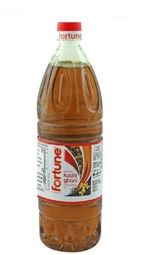 Pack 1000Ml Yellow Color Blended Kachi Ghani Fortune Premium Mustard Oil  Application: Cooking