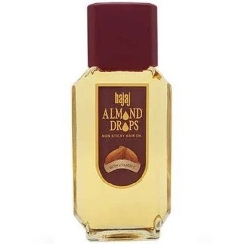 Pack Of 100 Gram For All Types Of Hair Transparent Yellow Bajaj Almond Drops Hair Oil 