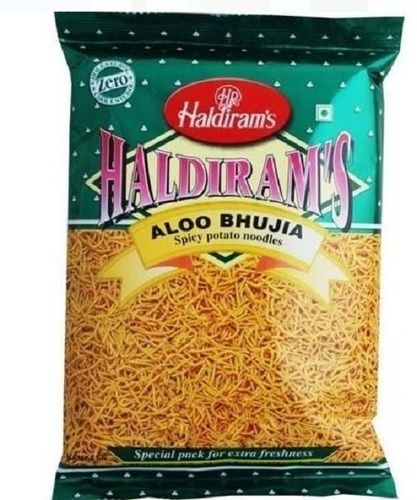 Pack Of 35 Gram Crispy And Tasty Ready To Eat Haldiram Aloo Bhujia Namkeen 