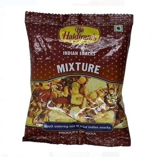 100% Vegetarian Pack Of 35 Gram Spicy And Taste Haldiram Mixture Namkeen  Grade: Food