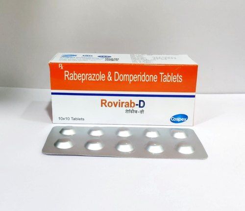 Rabeprazole And Domperidone Tablets, 10X10 Tablets General Medicines