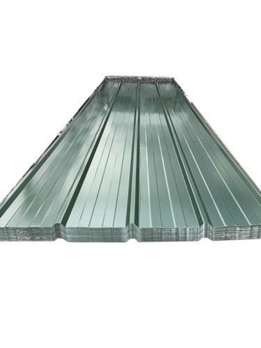 Color Steel 10 Ft Green Coated And Strong Thickness Cement Roofing Sheet