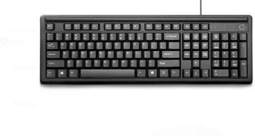 Size 17.7 X 5.81 X 1 Inch Black Color Abs Plastic And Wired Usb Desktop 100 Hp Keyboard Application: Typing