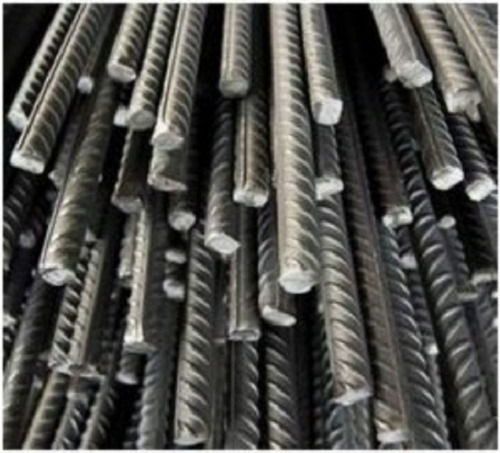 25 Mm Grey Round Tmt Bar Unit Length 12 Meter High Grade Steel Tmt Bar  Application: Constructions