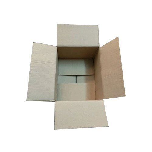 Paper 5 Ply High Strength Excellent Brown Rectangular Plain Mono Corrugated Boxes