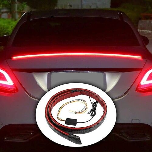 Pack Of 1 Red Colour 54 Inch Size Carbon Fibre Led Car Tail Brake Light  Color Temperature: 25 Celsius (oc) at Best Price in Delhi