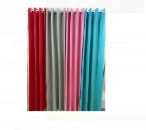 Multicolor 84 Inch Length Silk Material For Bedroom Designer Curtain Design: Modern