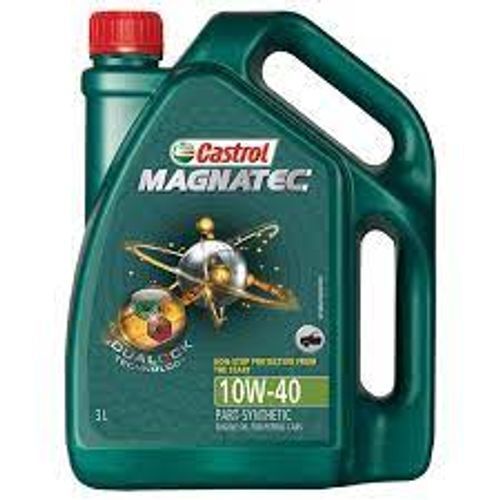 Dark Yellow Castrol Magnatec 10W40 Api Sn PartSynthetic Engine Oil