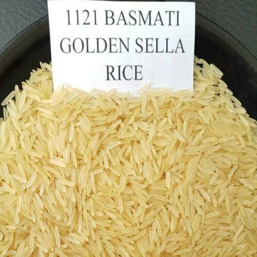 Creamy White Fully Polished 25 Kg 1121 Basmati Golden Sella Rice
