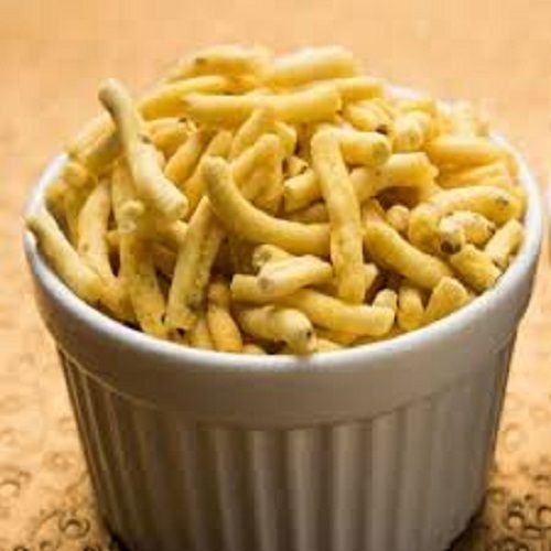 Crispy And Salty Sev Namkeen With Salty-Spicy Flavor Carbohydrate: 50 Grams (G)