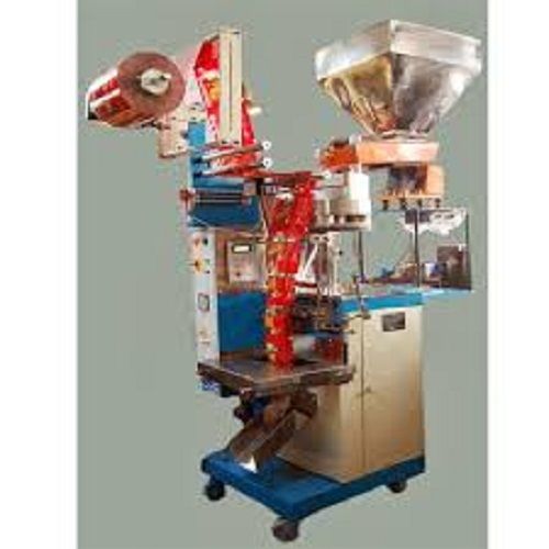 Silver Fully Automatic Solid High Strength Namkeen Fryums Packing Machine For Industrial Use