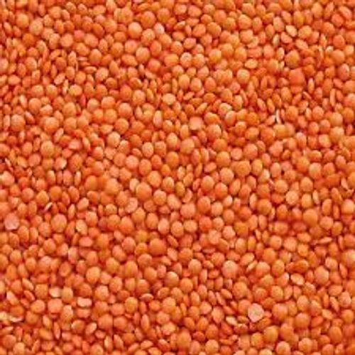 Indian Originated Commonly Cultivated Round Shaped Splited Red Masoor Dal, Pack Of 1 Kg