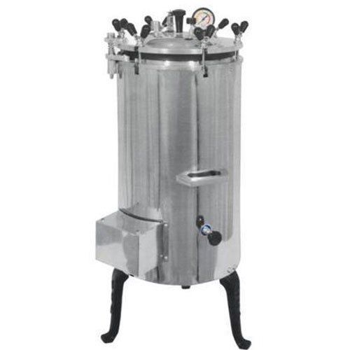 Labtech Instrument 2-9Kw Power Consumption And 22-175 Litre Volume Vertical Autoclave  Door Type: Double