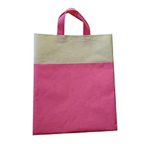 8 Kg Capacity Natural Eco-Friendly Handled Non-Woven Carry Bag With Attractive Colour Combination Handle Material: Non Woven Fabric