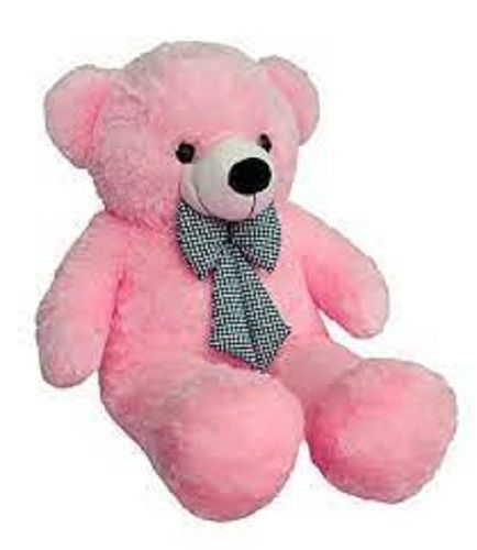 Polyester Cotton Pink Color Lightweight Skin Friendly Lovely Huggable Teddy Bear