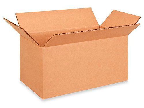 Paper Reusable 3 Ply Plain Brown Packing And Shipping Rectangular Corrugated Boxes 