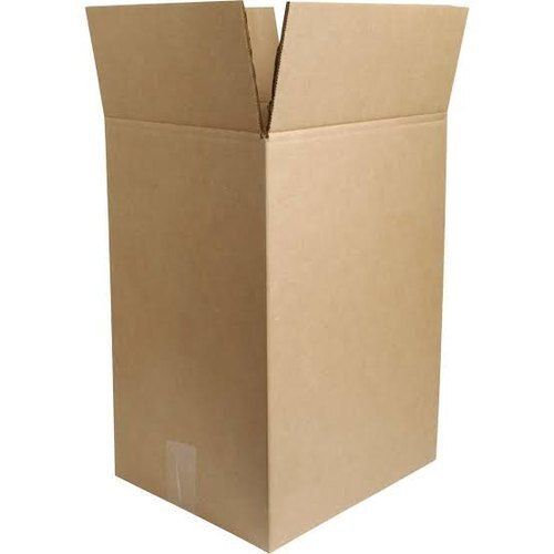 Rectangle Tear Proof Durable 7 Ply Brown Heavy Duty Corrugated Box For Shipping And Packaging