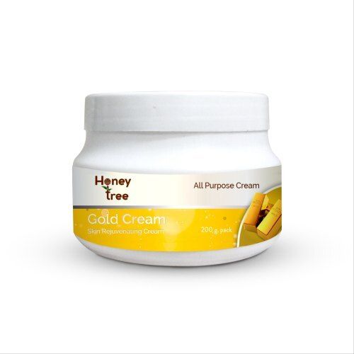 Unisex Yellow Honey Tree Gold Face Cream, Pack Size 200 Gm